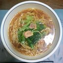 時間短縮!!コマツナラーメン( ＾∀＾)